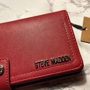 NWT Steve Madden Cherry Red Wallet